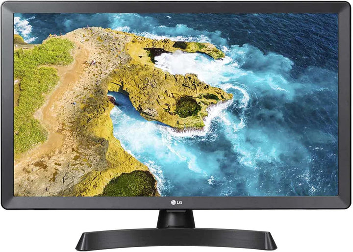 LG Electronics 24TQ510S-PZ Televisor/Monitor 24' Direct LED HD, Schwarz