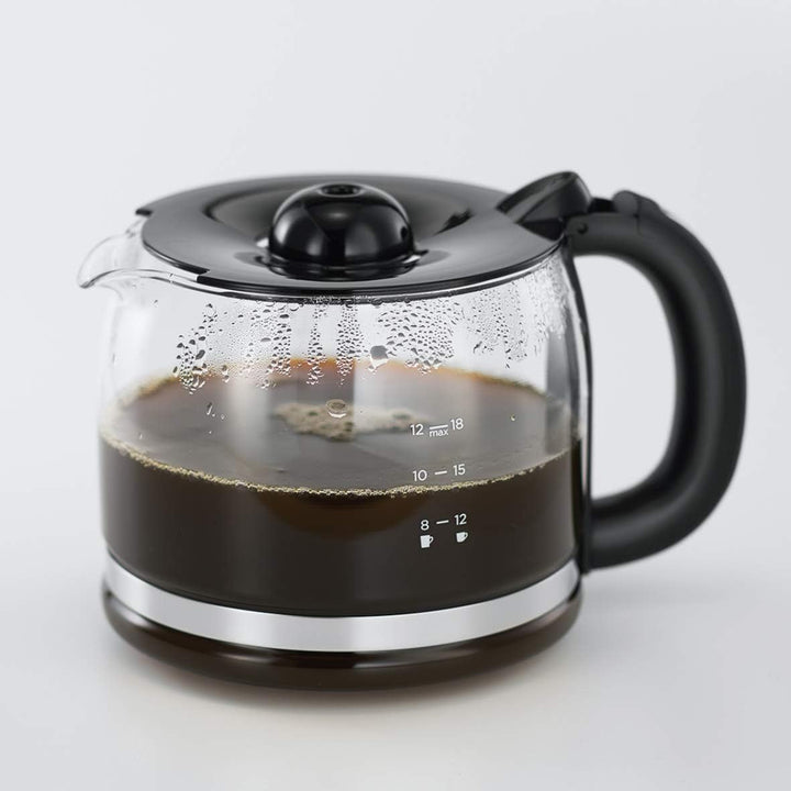 Russell Hobbs 25270-56 Geo Steel Cafetier digital din sticlă, 1000 W, oțel inoxidabil, 1,5 litri