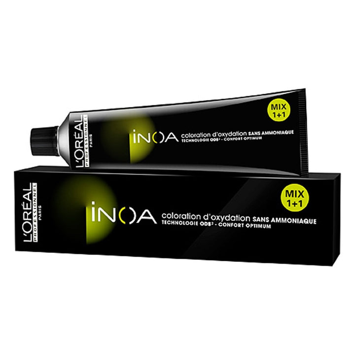 L'Oréal Professionnel INOA Colorație oxidativă fără amoniac 4 maro mediu, 1 pachet, (1x 60 ml)