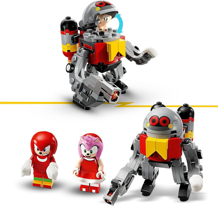 LEGO Sonic the Hedgehog Knuckles And The Shrine Of Master Emerald, jucărie de colecționat, cadou pentru gameri, set de construcție de aventură pentru băieți și fete de la 8 ani 76998