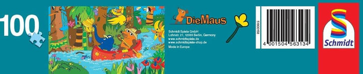 Șoarecele, în junglă (puzzle pentru copii)