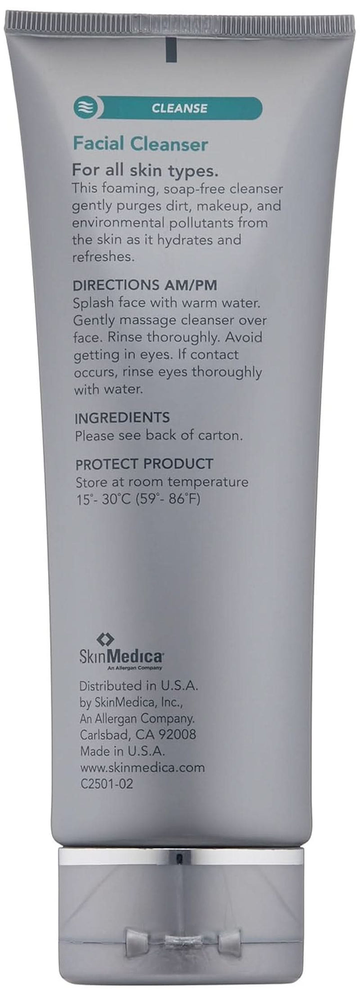 SkinMedica Facial Cleanser - spumă de curățare pentru pielea normală sau uscată și perfectă ca demachiant