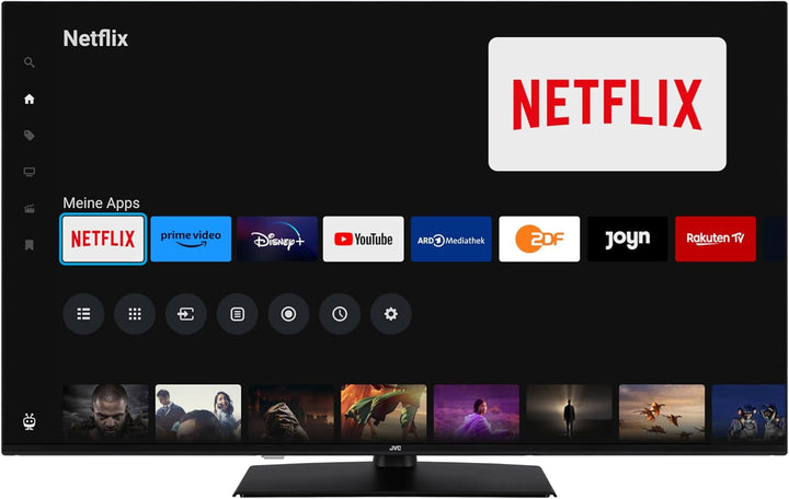 JVC Fernseher 32 Zoll Smart TV Powered by Tivo (Hd-Ready, HDR, Triple-Tuner, 6 Monate HD+ Inkl.) LT-32VH5355