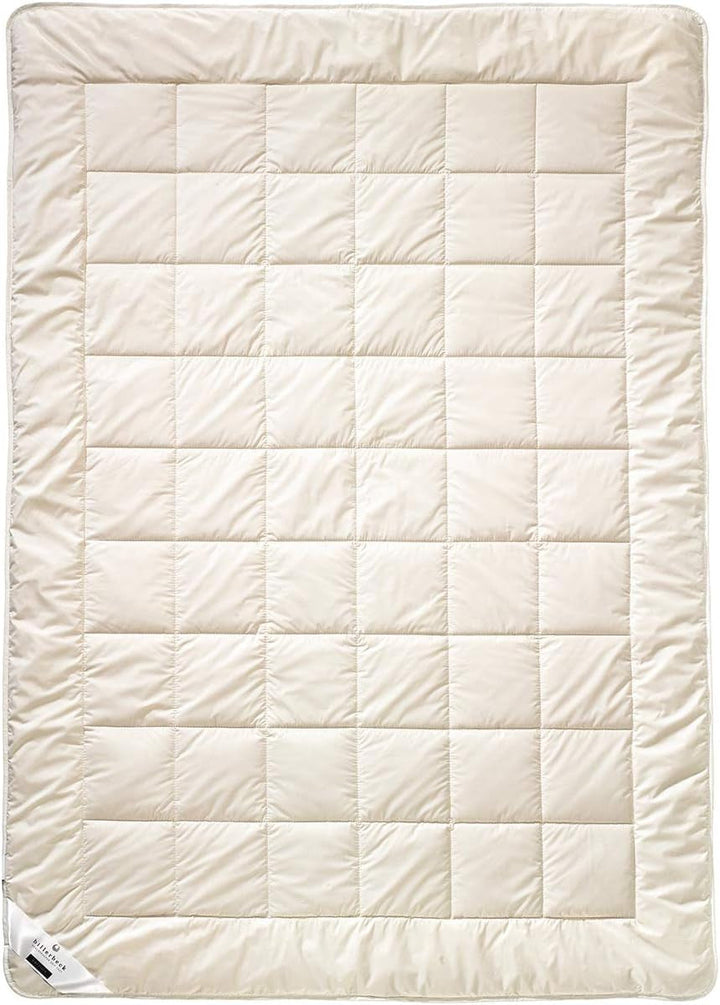 Plapumă Billerbeck E45 Bamboo - plapumă de vară - 135 X 200 Cm - plapumă de bumbac, plapumă răcoritoare - cu umplutură de bambus, ușoară vara (Sl) Plapumi si pilote Naty Shop Mediu (M) 155 X 220 Cm