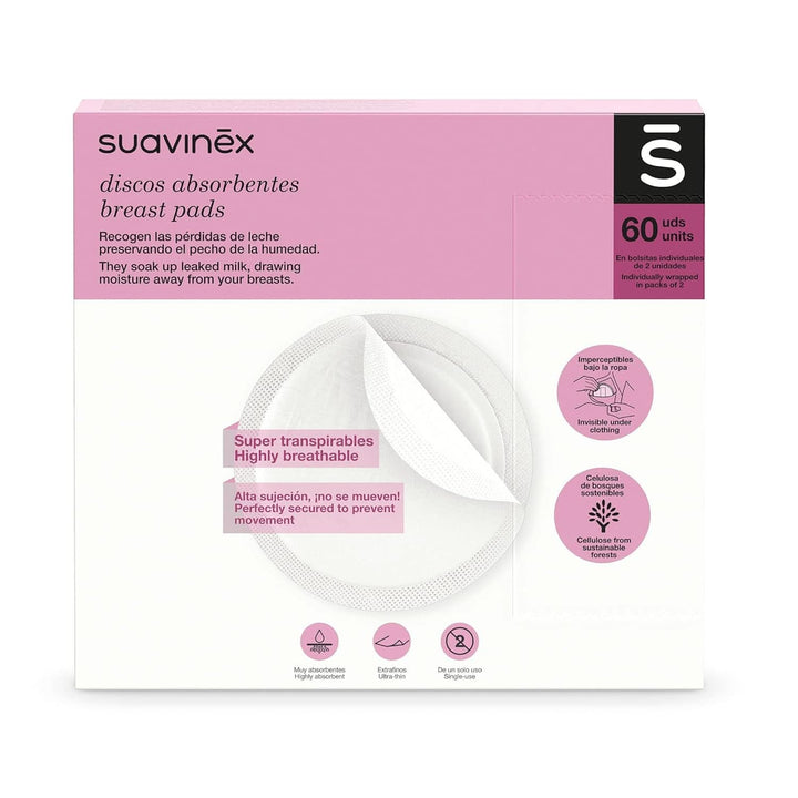 Suavinex 3182126 - Stilleinlage 60Er Pack