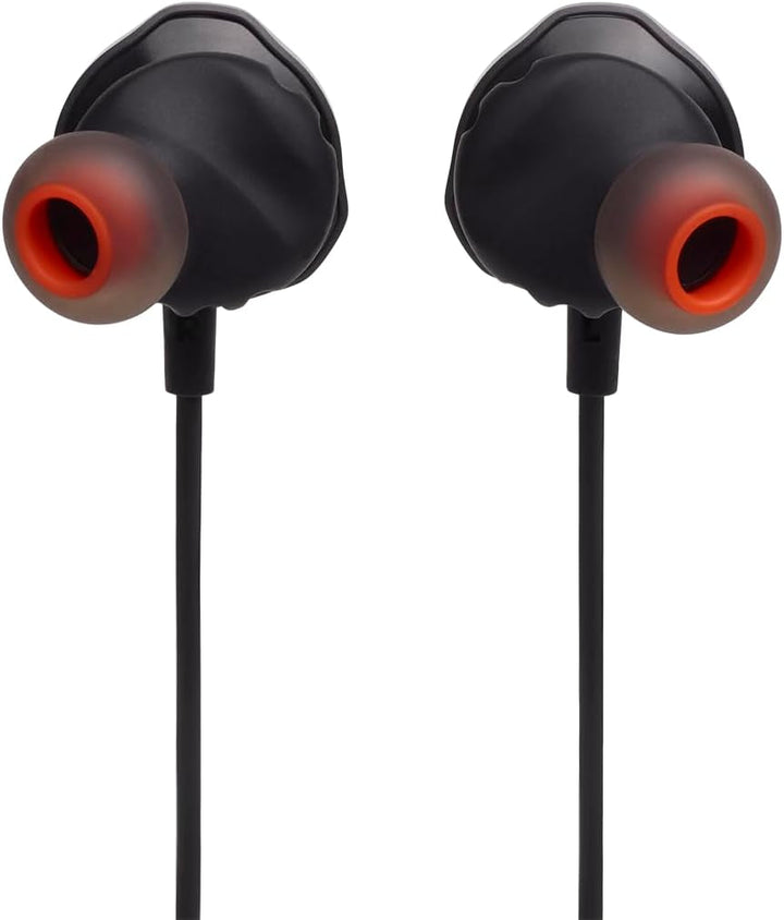 JBL Quantum 50 In-Ear Gaming Headphones - Negru - Pentru PC și consolă - Cască cu microfon și funcție Mute - Compatibilă cu toate platformele