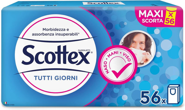Servetele pentru fiecare zi, 1 pachet cu 56 de pachete