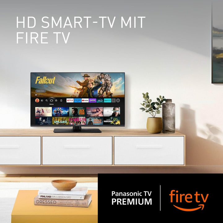 Panasonic TV-24S50AEZ, S50A Serie 24 Zoll HD LED Smart TV, 2024, Fire TV, HD Color Engine, HDR, Alexa-Sprachsteuerung, Gaming-Modus, Media Player, Für EIN Außergewöhnliches Visuelles Erlebnis