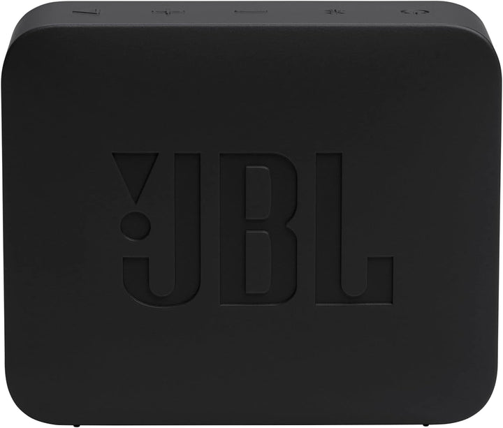 JBL GO Essential 2, Difuzor Bluetooth portabil cu sunet original Pro, până la 5 ore de funcționare a bateriei, cu design impermeabil IP67, negru