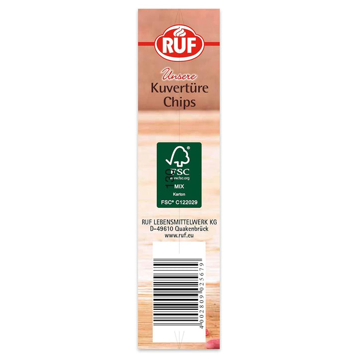 RUF Couverture Chips Ruby, 100 grame