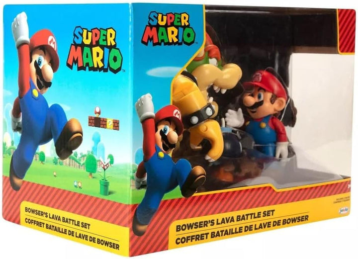 Nintendo Super Mario Bowser 18Cm Vs. Mario Set de figuri (Valul 1)