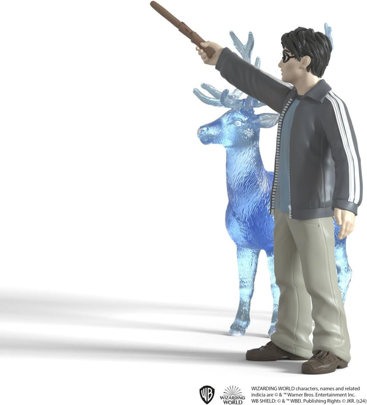 Schleich 42680 Harry Potter & Patronus, de la 6 ani, HARRY POTTER - figurină de joacă, 16 X 11 X 18 cm