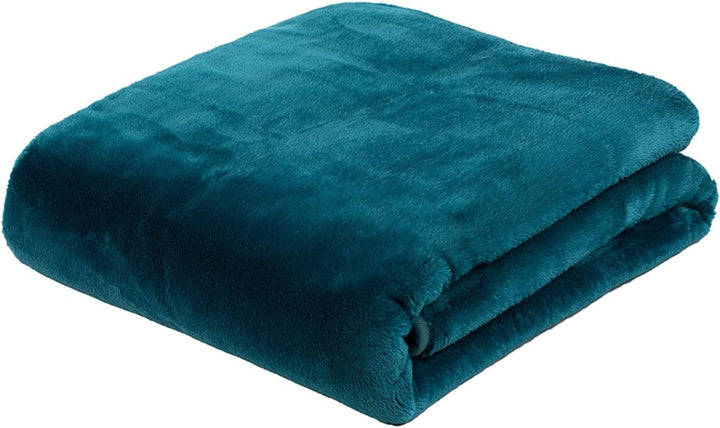 Gözze - Pătură confortabilă Premium Cashmere-Feeling, 500 G/M², 180 X 220 Cm - muștar Paturi si Cuverturi Besuche den GÃ¶zze-Store Benzină 180 X 220 Cm