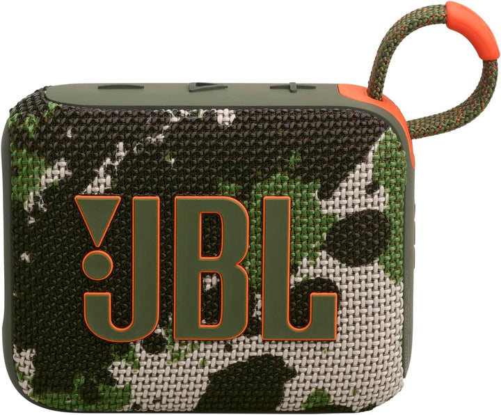 JBL Go 4 - Camuflaj - Boxă portabilă Bluetooth cu sunet JBL Pro, bas profund și funcție Playtime Boost - Rezistent la apă și praf - 7 ore de funcționare
