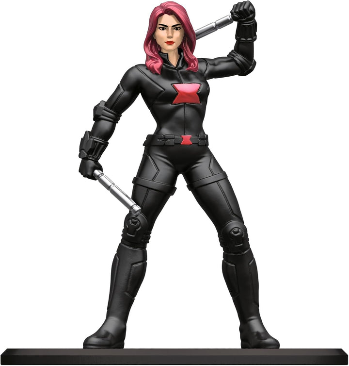 Jada Toys 253221016 - Marvel Nanofigures Blind Pack - Figurine de colecție Marvel din metal în pachet orb, 4 cm, de la 3 ani, selecție aleatorie, negru