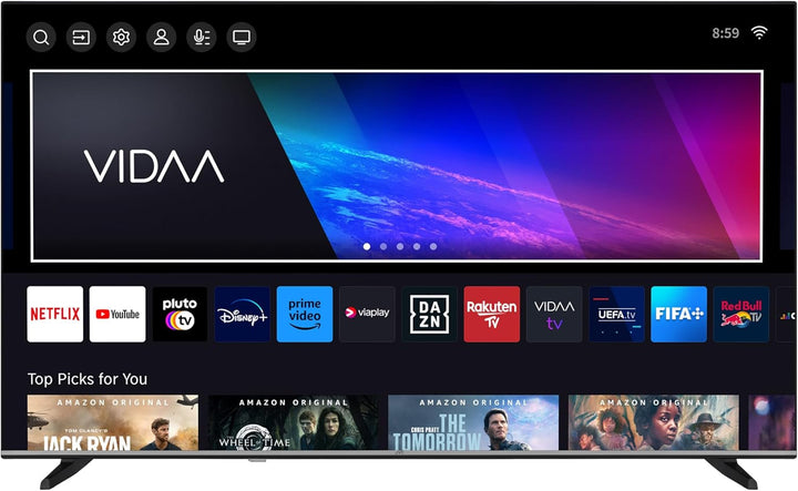 JVC Fernseher 32 Zoll Smart TV Powered by Tivo (Hd-Ready, HDR, Triple-Tuner, 6 Monate HD+ Inkl.) LT-32VH5355