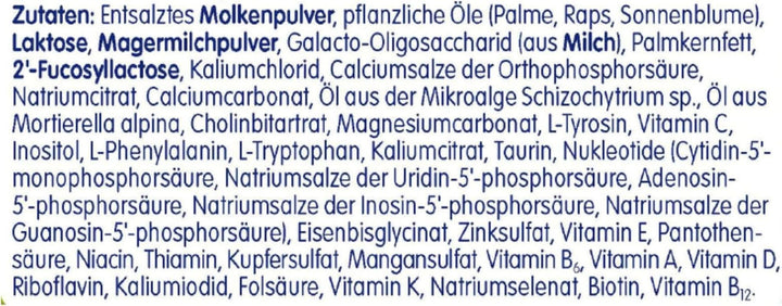 Humana Anfangsmilch 1, Von Geburt An, Milchpulver Für Säuglingsmilch, Zusätzlich Zur Muttermilch Oder Als Alleinige Babynahrung, Anfangsnahrung Mit DHA Und Nur Laktose, 750 G