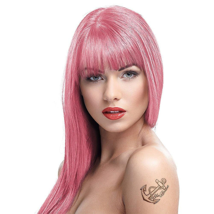 GO TOXIC UV cremă semipermanentă pentru colorarea părului, 100 ml (1 pachet) Vopsea pentru par Naty Shop Trandafir 200 Ml (1 pachet)