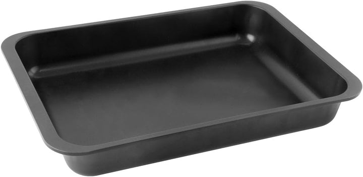 Zenker Ofenbackform (40 X 6 X 29 Cm) SPECIAL COOKING, Rechteckige Ofenform Mit Antihaftbebeschichtung, Backform Mit Extra Hohem Rand (Farbe: Schwarz), Menge: 1 Stück