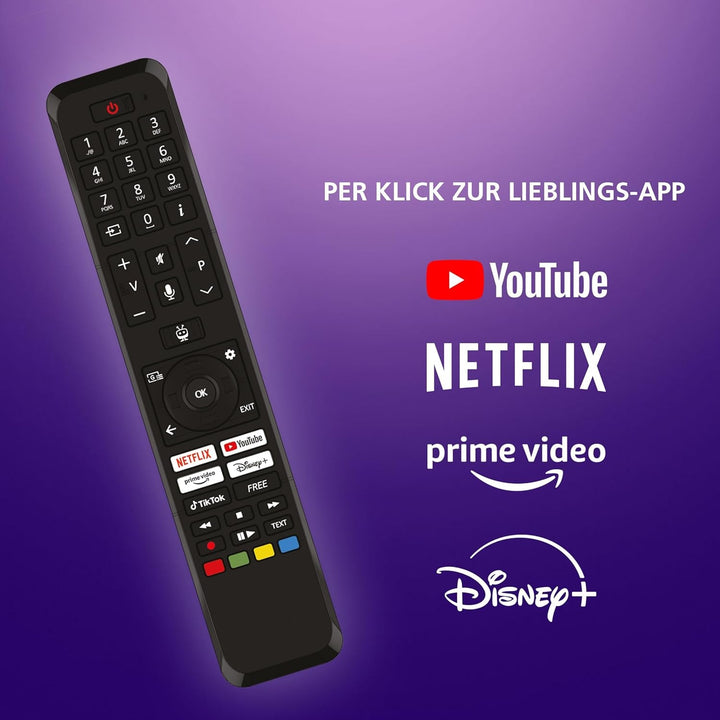 JVC Fernseher 32 Zoll Smart TV Powered by Tivo (Hd-Ready, HDR, Triple-Tuner, 6 Monate HD+ Inkl.) LT-32VH5355