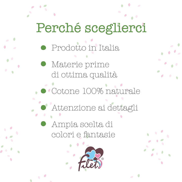 Set de lenjerie de pat Carrycot alb și roz, format din 1 cearșaf cu colțuri, 1 cearșaf de sus cu panglică Aida pentru broderie și 1 față de pernă, 100% bumbac, Made in Italy