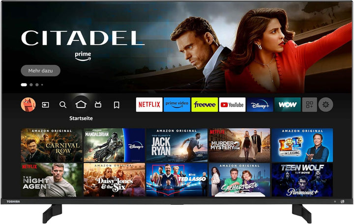 Toshiba 32 Zoll Fernseher Fire TV (Full HD, HDR, Smart TV, Triple-Tuner, Alexa Built-In, Bluetooth) 32LF3F63DAZ