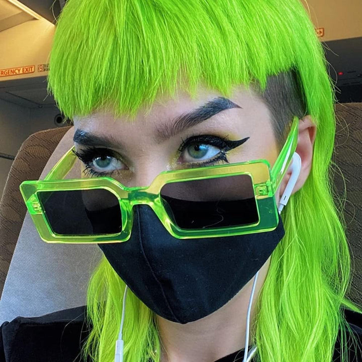 Manic Panic Electric Lizard Classic Cream, vegan, fără cruzime, vopsea de păr verde semipermanentă 118ml Vopsea pentru par Naty Shop