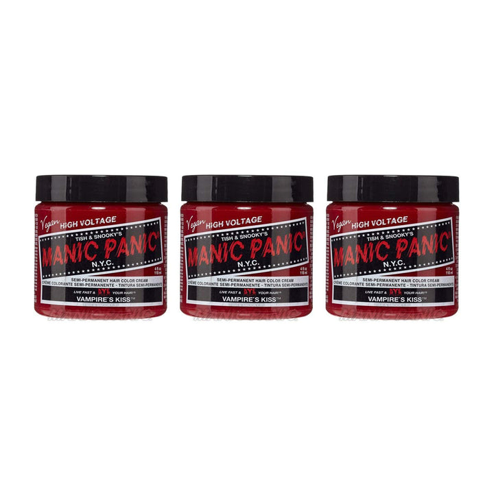 Manic Panic Electric Lizard Classic Cream, vegan, fără cruzime, vopsea de păr verde semipermanentă 118ml