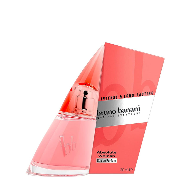 Bruno Banani Absolute Woman – Apă de Parfum Spray Natural – Fructat-Floral pentru Femei – 1 Pachet (1 x 30 ml)