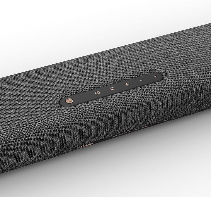Yamaha TRUE X BAR 40A Soundbar Mit Dolby Atmos, Integriertem Subwoofer, Bassreflex Und Alexa – in Karbongrau
