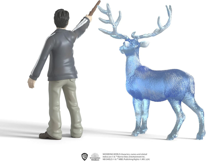 Schleich 42680 Harry Potter & Patronus, de la 6 ani, HARRY POTTER - figurină de joacă, 16 X 11 X 18 cm