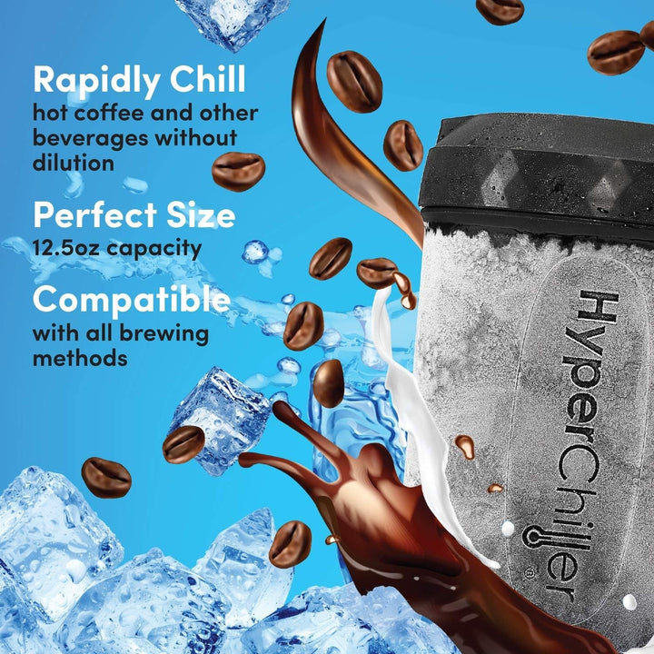 Hyperchiller EBC-1023, oțel inoxidabil, 350 grame, negru