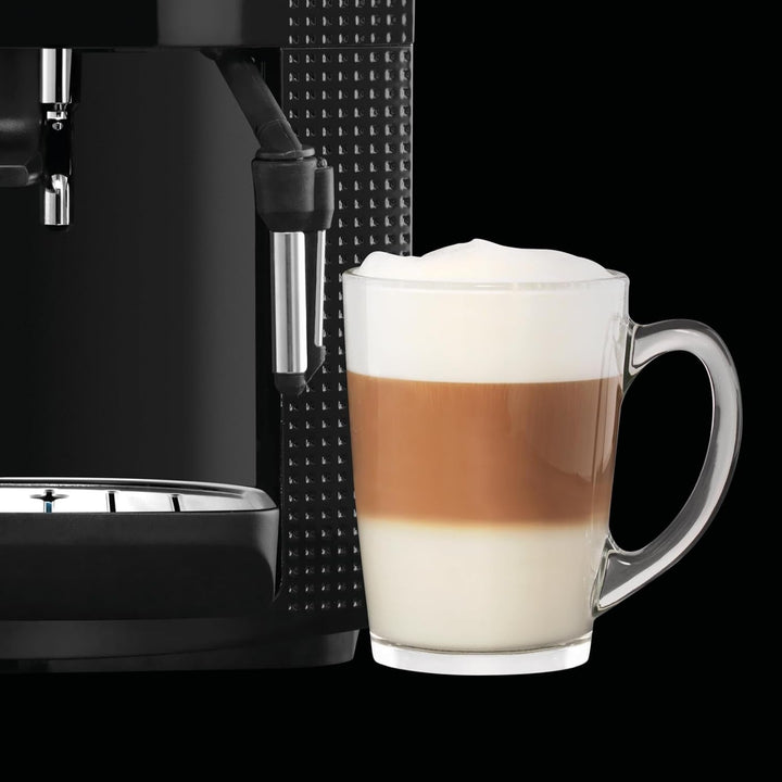 Espressor Krups Roma EA81M8 1,7 L, 3 setări de temperatură, 3 texturi de măcinare, negru