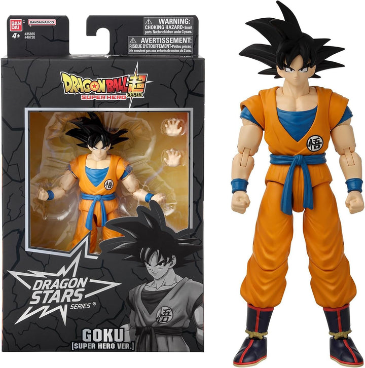 BANDAI - Dragon Ball Super - Dragon Stars Figura 17 Cm - Super-Saiyajin Blue Goku - Figura articulată Blue Goku - Licența oficială Dragon Ball - Jucărie pentru copii 4+ ani - 36780