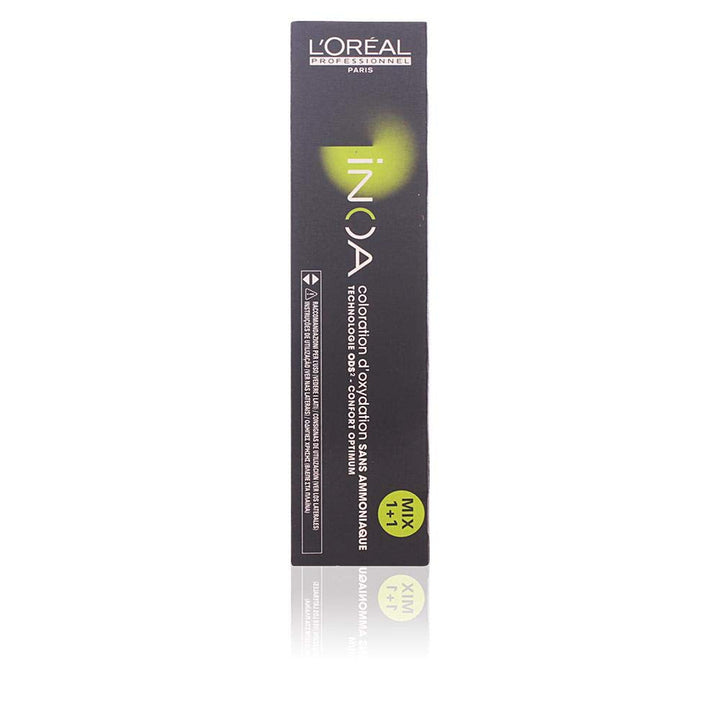 L'Oréal Professionnel INOA Colorație oxidativă fără amoniac 4 maro mediu, 1 pachet, (1x 60 ml)