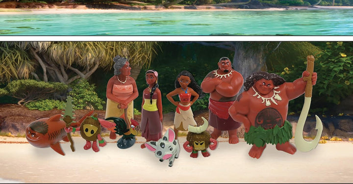 Disney Vaiana Rhymes și personaje