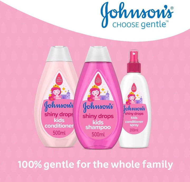 Șampon pentru copii Johnson's Shiny Drops, 500 ml