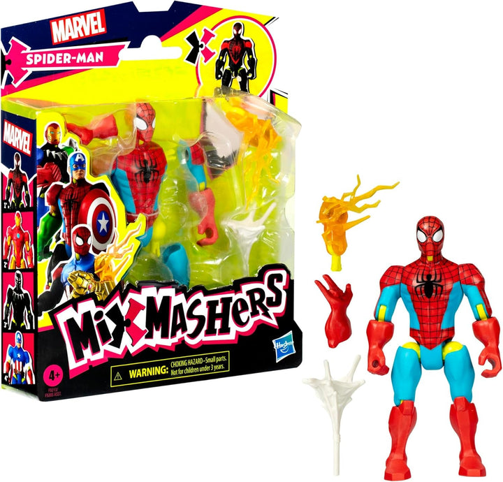 SPIDER-MAN Mixmashers Marvel Mix-And-Match Figura de acțiune și accesorii