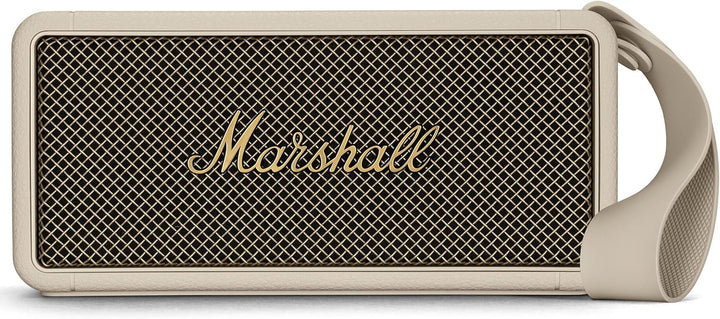 Marshall Middleton Difuzor Bluetooth portabil fără fir, peste 20 de ore de redare portabilă, rezistent la apă IP67 - Cream