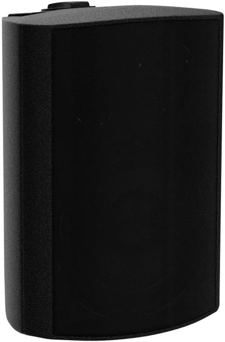 STUDIOFINIX 6,5 Zoll 400 Watt Wasserdicht Außenlautsprecher Outdoor-Lautsprecher Bluetooth Wandhalterung Lautsprecher Wasserdicht Wetterfest Für Patio Garage Home Outdoor (Schwarz)