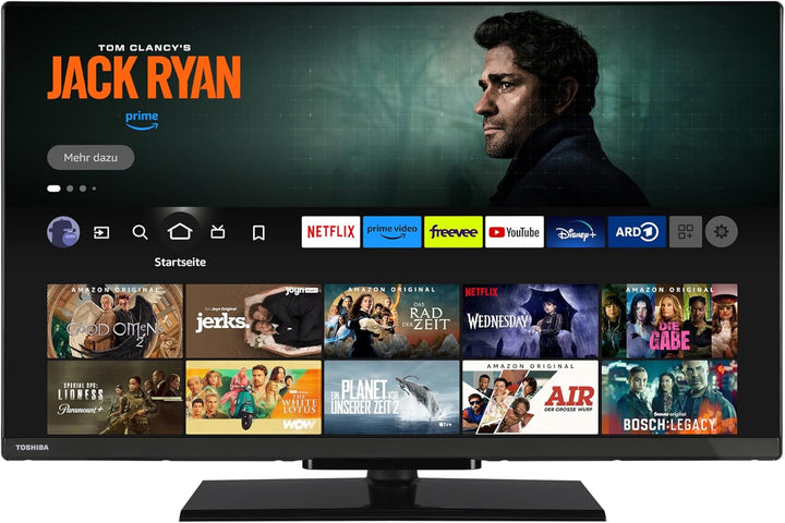 Toshiba 32 Zoll Fernseher Fire TV (Full HD, HDR, Smart TV, Triple-Tuner, Alexa Built-In, Bluetooth) 32LF3F63DAZ