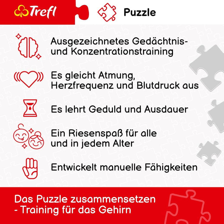 Trefl TR27121 Puzzle Jigsaw, Multicolor, 96.1X68.2Cm