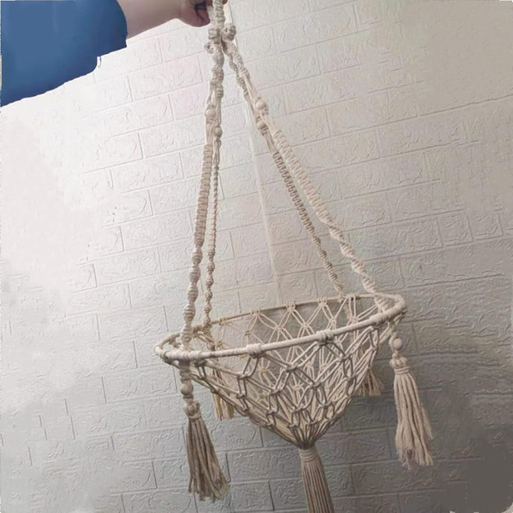Pat pentru pisici din macrame, hamac pentru pisici, leagăn pentru pisici, tricotat manual, cuiburi suspendate pentru pisici, leagăn pentru animale de companie