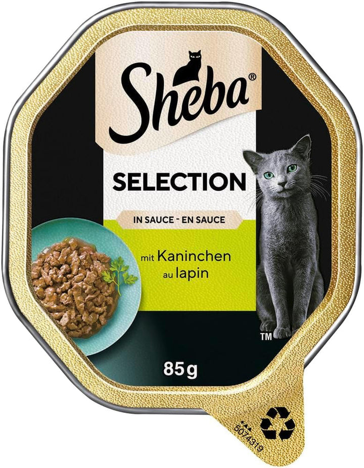 SHEBA Bowl Hrană umedă pentru pisici Selecție în sos Mușcături cu pui 2 X 11 X 85G