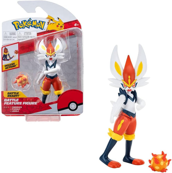 Pokémon PKW0164 - Battle Feature Figure - Liberlo, figură mobilă oficială, 11,5 cm