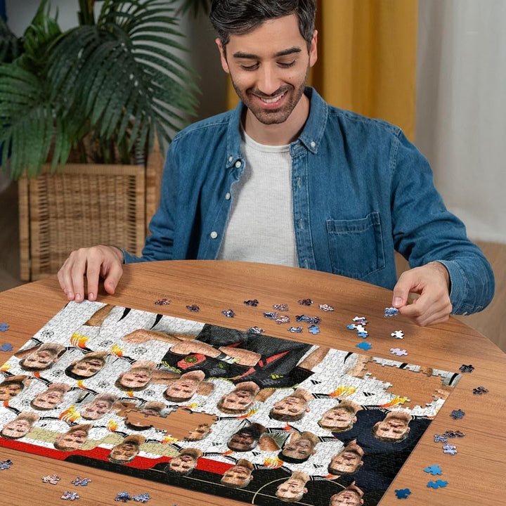 Ravensburger Puzzle 12001033 - Echipa Națională DFB 2024-1000 piese DFB Puzzle Pentru adulți și copii de la 14 ani