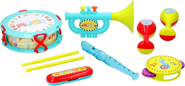 Let's Play- Set de instrumente pentru abilități motorii globale, multicolor Jucarii Bebe Naty Shop Titlu implicit