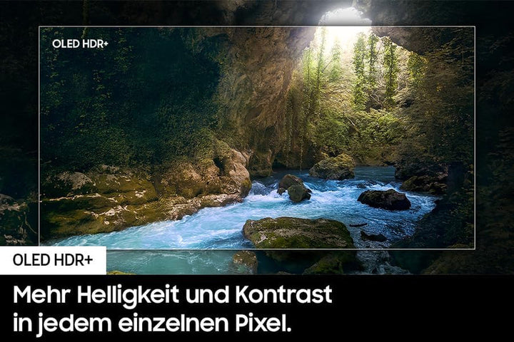 Samsung OLED 4K S90D Fernseher 48 Zoll, Samsung TV Mit Neural Quantum 4K AI Gen2 Prozessor, OLED HDR+, 4K AI Upscaling, Smart TV, KI TV, GQ48S90DAEXZG, Deutsches Modell [2024]