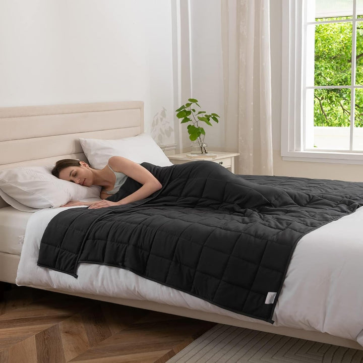 Good Nite Pătură cu greutate pentru adulți Pătură grea pentru simțuri calme Gri 8 Kg 150 X 200 Cm