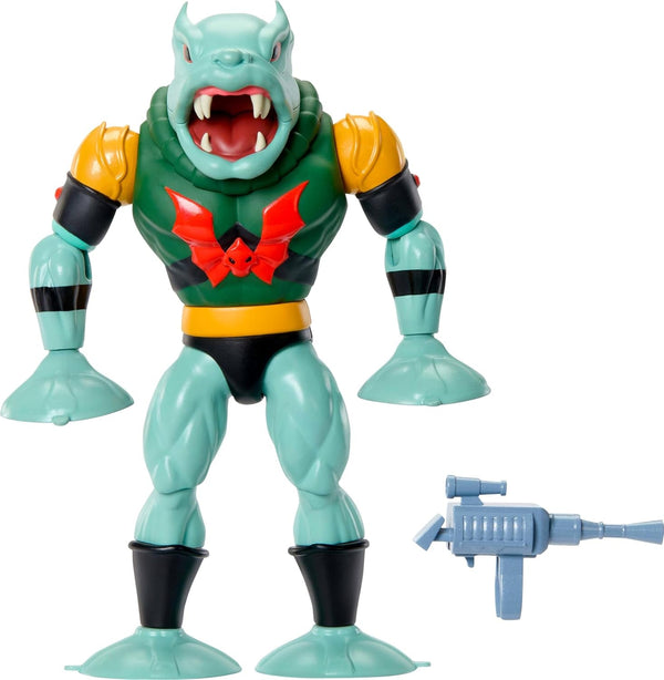Masters of the Universe Origins Action Figure Leech din colecția de desene animate, aprox. 14 cm înălțime, monstru cu aspirație din serialul TV din anii 1980, design și accesorii cu multe detalii, JBM83